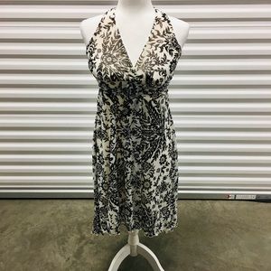 Halter midi dress